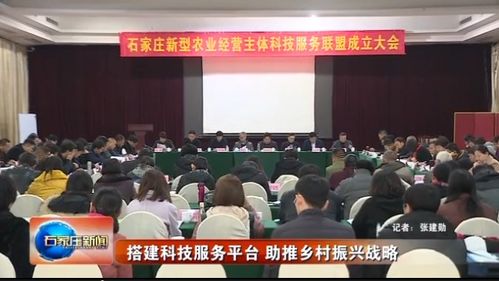 搭建科技服務平臺 助推鄉村振興戰略 石家莊新型農業經營主體科技服務聯盟成立